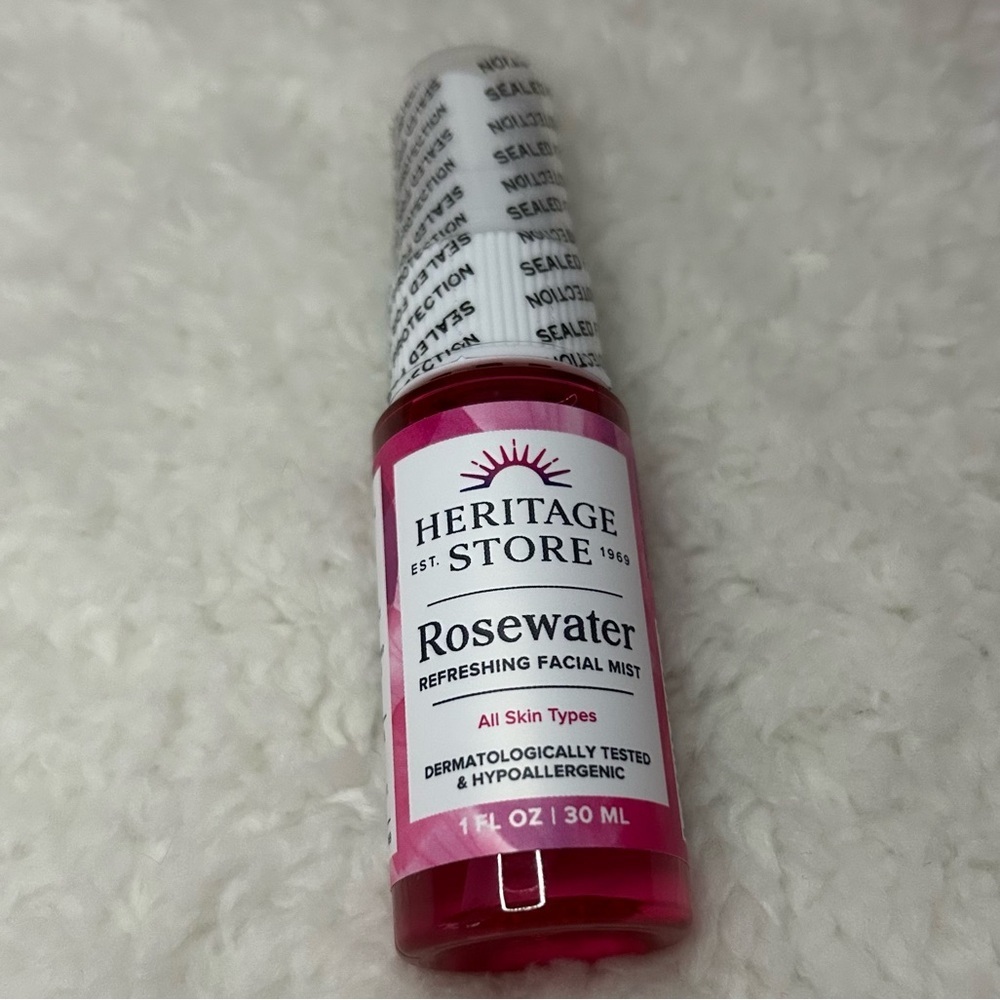 Heritage Store Rose Water Refreshing Facial Mist NEW
